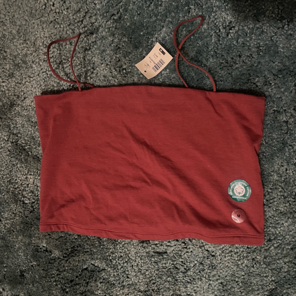 M Aero Bungee Cami - Maroon - NWT